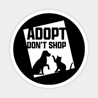 Adopt Don't Shop Magnet